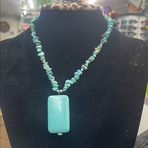 Turquoise Beaded Necklace